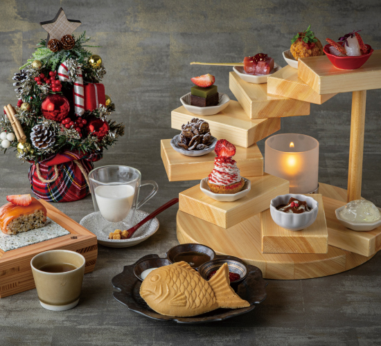 栗とさつまいものアフタヌーンティー
