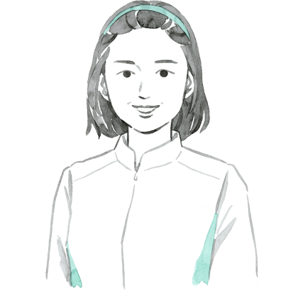 生産部門の職員のイラスト